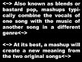 Updated History of Mashup Updated History of Mashup