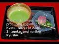 This time, I'll tell you about Japanese green teas.・番茶 Bancha (common tea)・玄米茶 Genmaicha (brown-rice tea)・玉露 Gyokuro (Jade Dew)・焙じ茶 Hōjicha (roasted tea)・抹茶 Matcha (rubbed tea)・麦茶 Mugicha (roasted barley tea)・煎茶 Sencha (broiled tea)