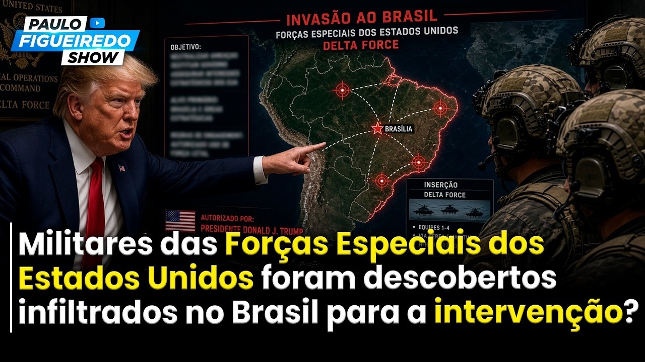 URGENTE Descobriram Forças Especiais dos EUA Infiltrados no Brasil Para a Intervenção