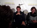 press conference excerpt: after the lights on. lights out nike event in nyc june 25, john mcenroe, roger federer, rafael nadal, maria sharapova and victoria azarenka dished about the upcoming us open and their take on tennis fashion. follow www.tennisidentity.com for more news about what's coming up at the us open.