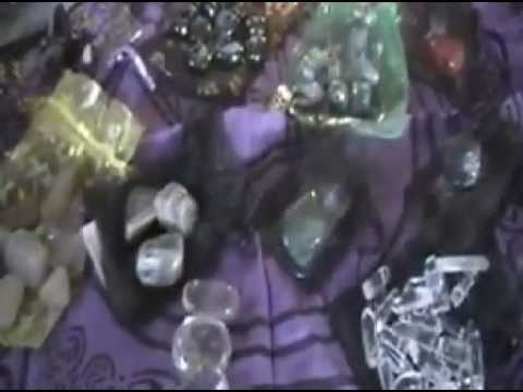 Preparing My Crystal Grid