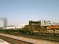 Three BNSF B40-8W blast by commerce! Three BNSF B40-8W blast by commerce!