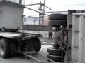 Head on Dump Truck Collision