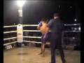 Khanit wins Muay Thai fight @ Nai harn Temple Festival