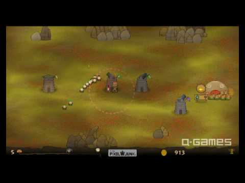 echadesi - PixelJunk(TM) Monsters: 4 Tree Rainbow Trophy Challenge Perfect Score Part 1/3.