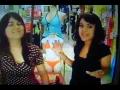 el click con Alba y Jessica