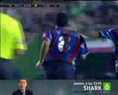 Gol de Viqueira al Barcelona