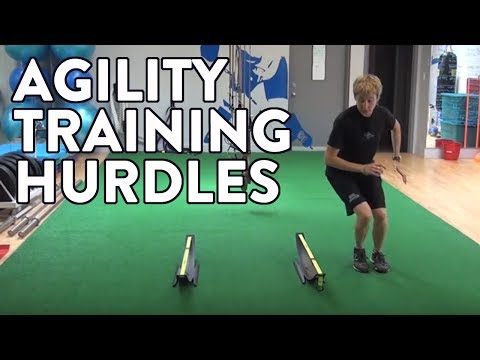 Hockey Goalie Agility Training – Hurdles