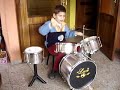 manuel tocando su baterã­a