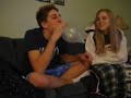 Inflating a Condom Inflating a Condom