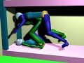Legpress lift carry squishing crush
