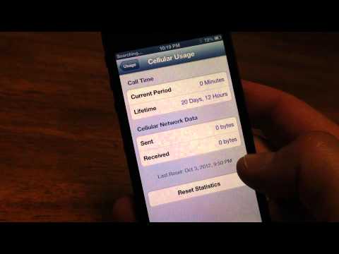 how to set data limit on iphone 6