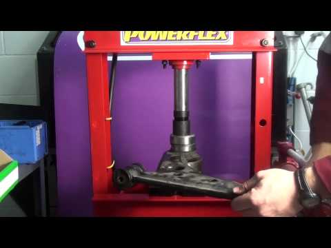 how to fit powerflex bushes