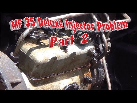 how to bleed a massey ferguson 35