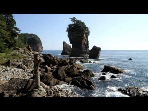 【HD】岩手県　三王岩と周辺海岸 – がんばれ東北！