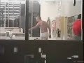 Derk stripping in a laundromat