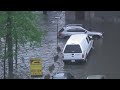 Montreal Downtown Roads Flooded After Heavy Rain on 29May 2012