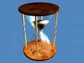 An animated hourglass created in 3D studio MAX 9
