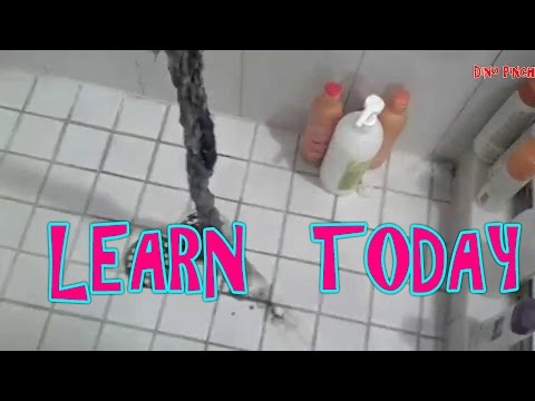 how to drain shower clog