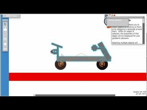 how to make a vehicle in happy wheels