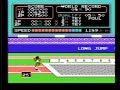 first time playing track & field for nes by konami. didnt' make it past the 3rd event, so you get to see the characters cry. 1p - gar 2p - daniel events 100 m dash long jump 110 m hurdles a & c games online www.acgamesonline.com
