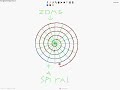 a succesful spiral :)

and no i did not use a spiral maker
