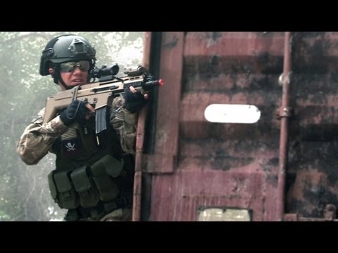 airsoft battle - Another intense fire fight at the Holy Cowz field, featuring medic rules and what eventually turns into Hamburger Hill! Keep up to date with FaceBook! http:/...