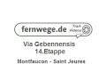 14. Etappe (Jakobsweg) Via Gebennensis - Von Montfaucon nach Saint Jeures - fernwege.de