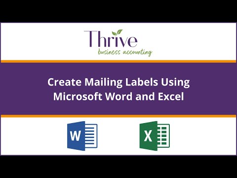 how to create labels in excel