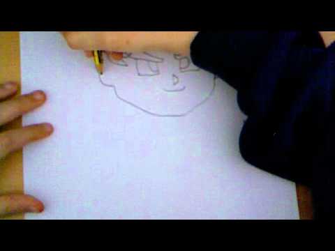 how to draw jr goku