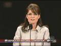 Whoopi '' Really Aggravated'' by Sarah Pallin's speech
