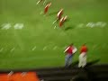 Vero Cheerleader doing some pushups