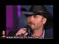 Alicia Keys and Tim McGraw - Oprah's Holiday Music Extravaganza 11/30/2009