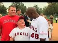 The dedication ceremony for Torii Hunter Field.