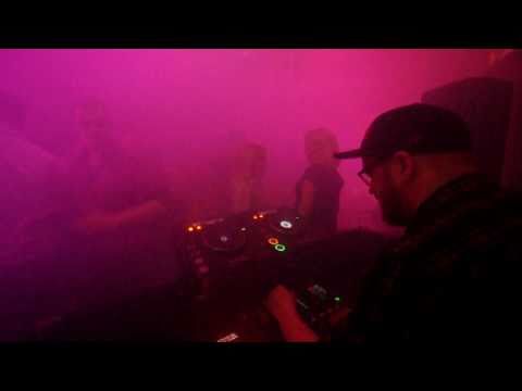 Superfint - Mr. A is playing the last songs of the event and quenching his thirst while at it. People are going wild, but unfortunately all things come to an end. The tr...