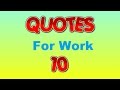 inspirational quotes for work