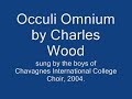 occuli omnium charles wood  chavagnes 