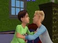 Sims 2: weird family kiss