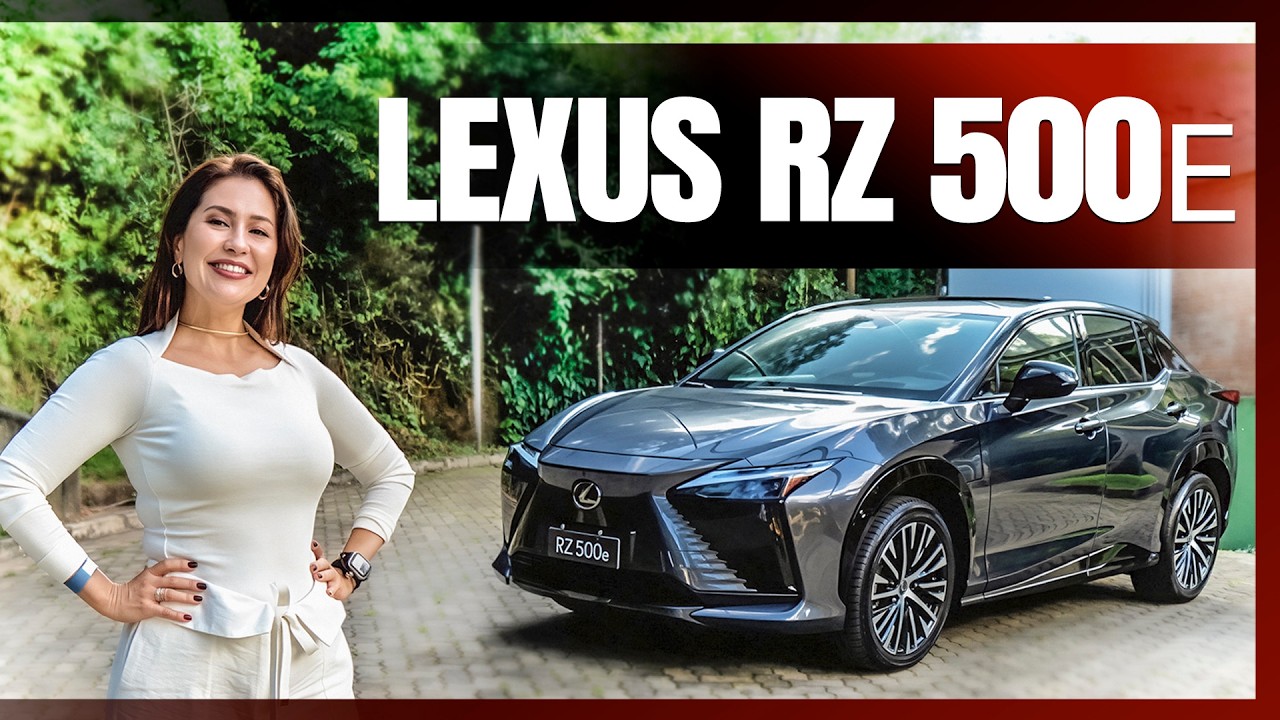 Lexus RZ500e chega para acirrar concorrência no segmento de luxo elétrico
