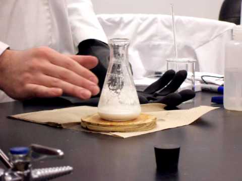 how to react two solids