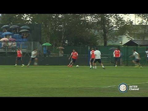 ALLENAMENTO INTER REAL AUDIO 09 09 2014 ALLENAMENTO INTER REAL AUDIO 09 09 2014