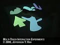 Perceptive Pixel Multitouch display Perceptive Pixel Multitouch display