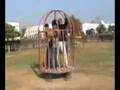 when we were behind the bars....caged
