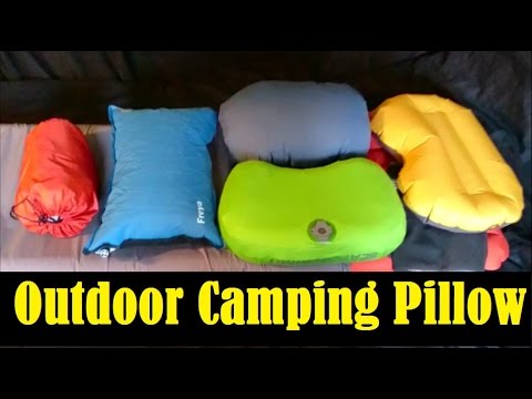 Outdoor Camping Pillow Options !