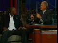 usain bolt on david letterman show