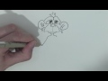 Drawing & Illustration Techniques : How to Draw a Monkey