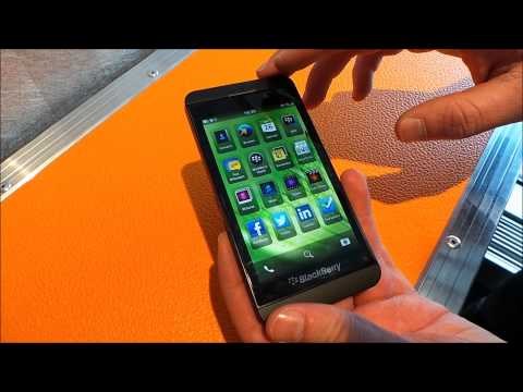 BlackBerry Z10 - hands-on