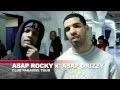 DRAKE & ASAP ROCKY BACKSTAGE OF CLUB PARADISE TOUR @ PENN STATE