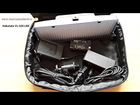 Click aici pentru vizualizare Lampa video Hakutatz VL-320 LED Lampa video Hakutatz VL-320 LED
