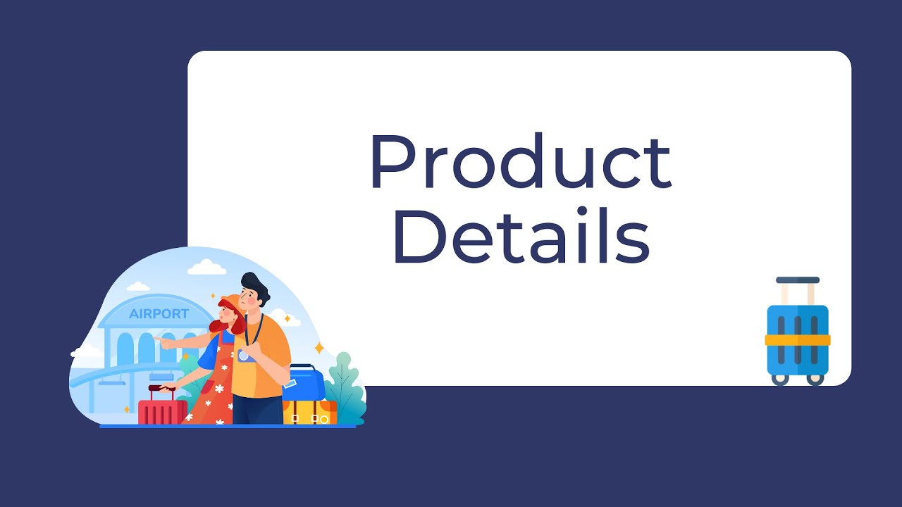 The Product Details Section